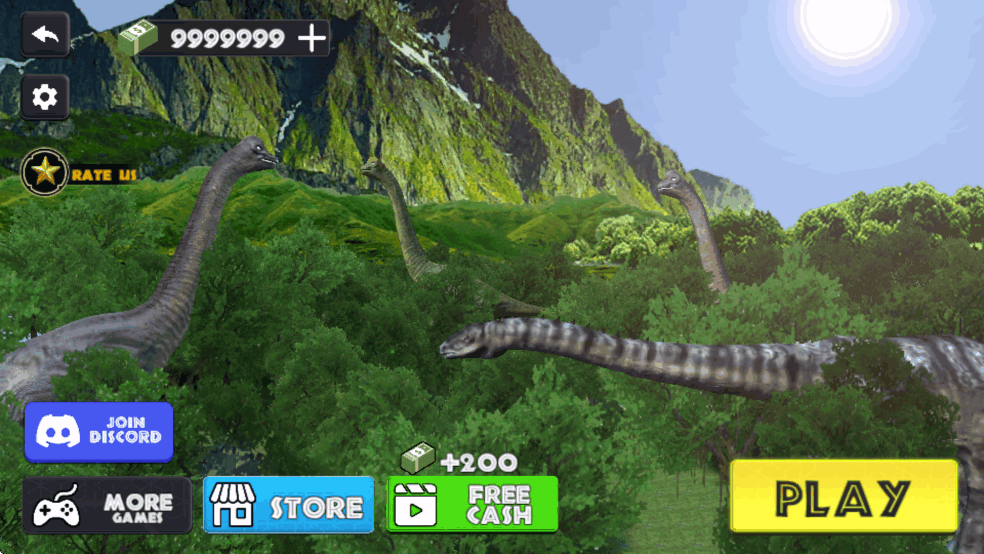 侏罗纪冲突破解版无限金币最新版截图2