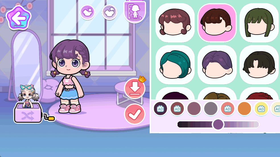 闪耀之城偶像生活破解版免广告版截图1