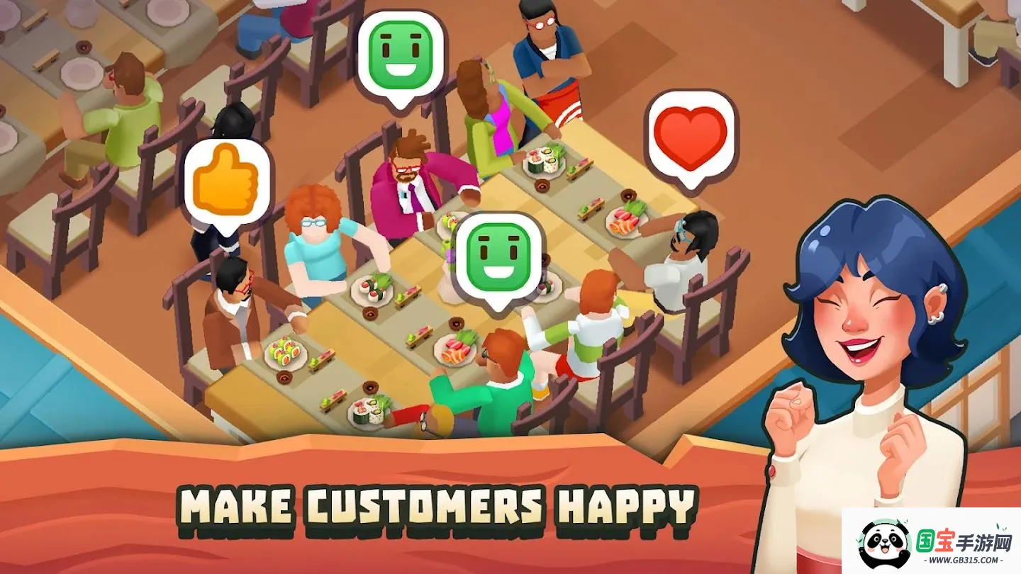 寿司帝国大亨v1.0.8 官方正版截图2