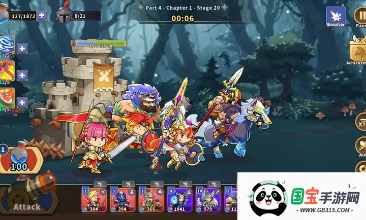 城堡战争防御无限金币v1.0.0 免费版截图0