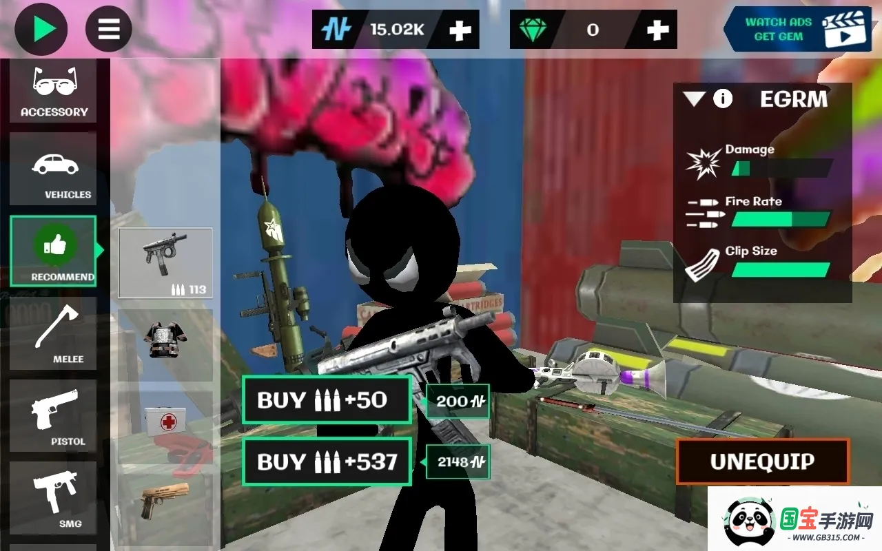 火柴人绳索英雄2破解版999999钻999999金币v3.0.2.4 手机版截图1