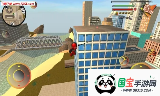 火柴人绳索英雄2破解版999999钻999999金币v3.0.2.4 手机版截图0