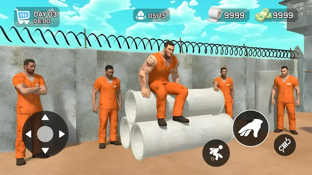 监狱逃亡:挖掘与狂奔v1.3 官方正版截图2