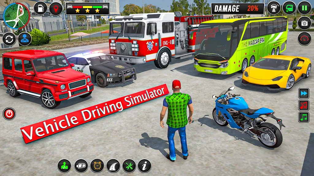 驾驶模拟器:车辆模拟v1.8 免费版截图0