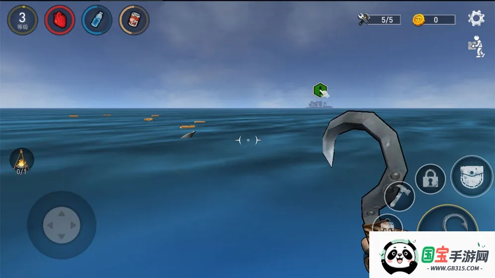 木筏生存模拟器v1.0 安卓版截图0