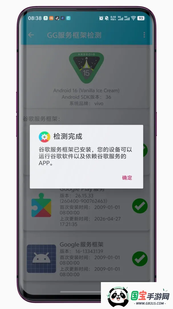GG服务框架检测软件截图1