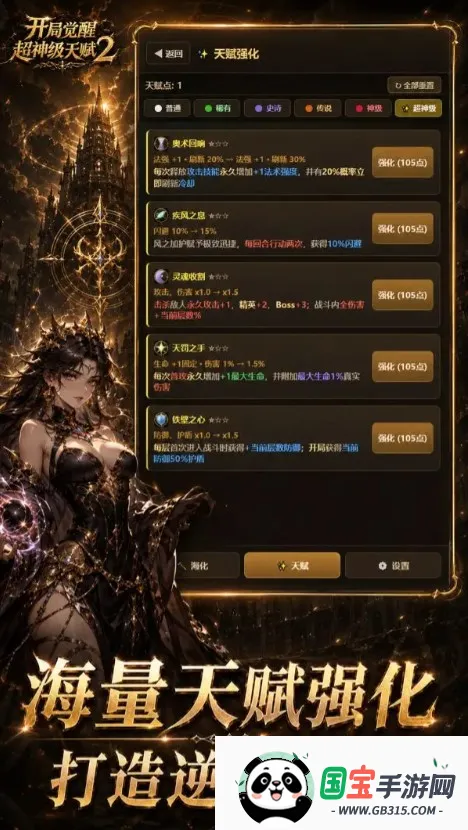 开局觉醒超神级天赋2 开局觉醒超神级天赋2