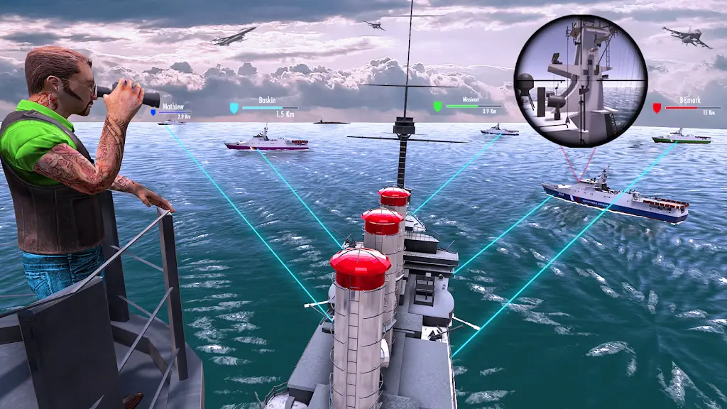 舰船射击战舰:PvP(快艇海战游戏)v1.0.0.2 免费版截图3