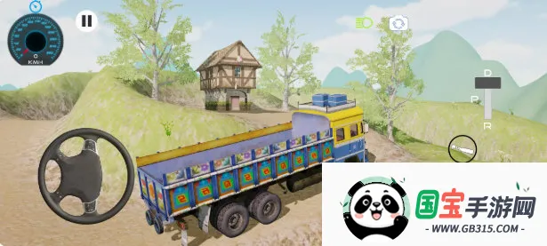 卡车模拟乡村(乡村卡车驾驶游戏)v1.0 手机版截图0