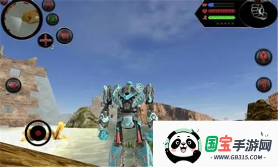 变形鲨鱼机器人无限金币钻石版v3.5.5 官方正版截图1