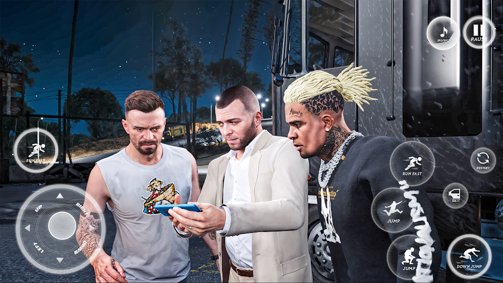 街头黑帮模拟器去广告版(黑帮冒险游戏)v0.5 安卓版截图4