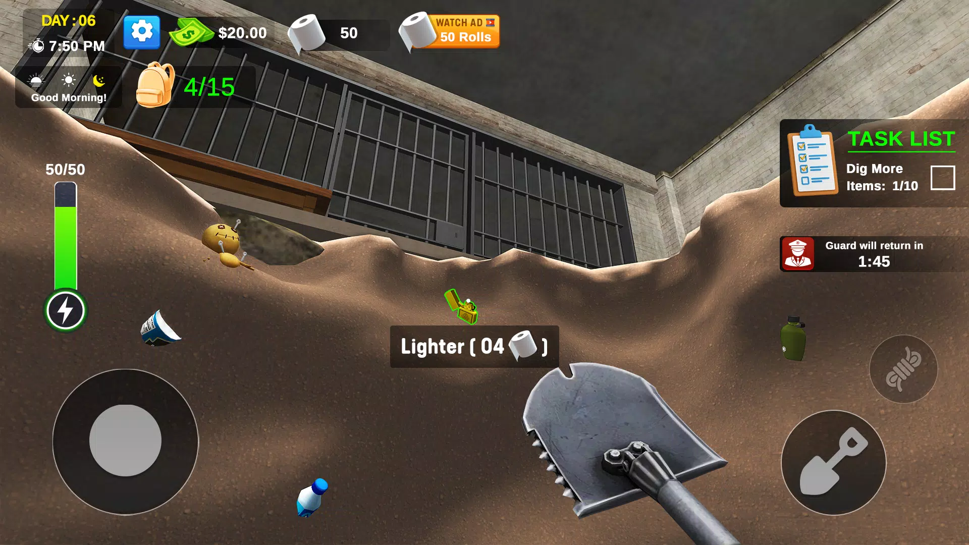 我的越狱计划免广告(越狱模拟游戏)v1.13 手机版截图3