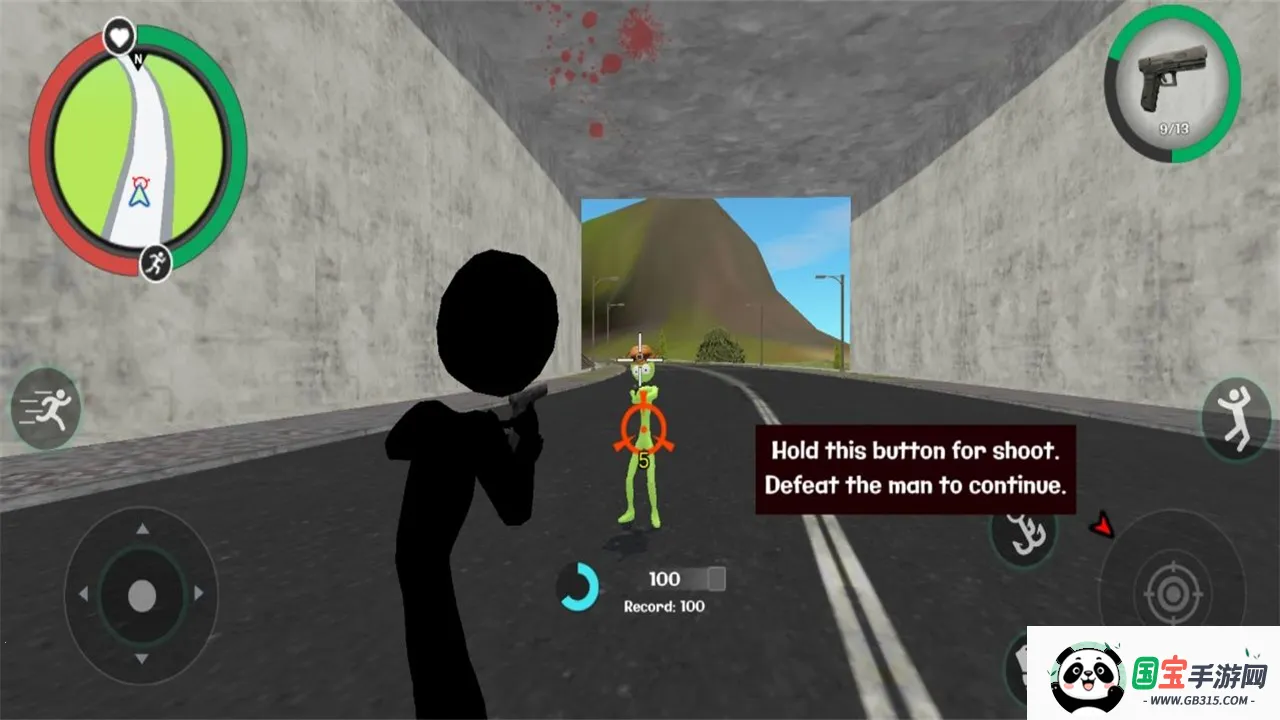 火柴人绳索英雄2无限金币钻石版v3.0.2.4 手机版截图0