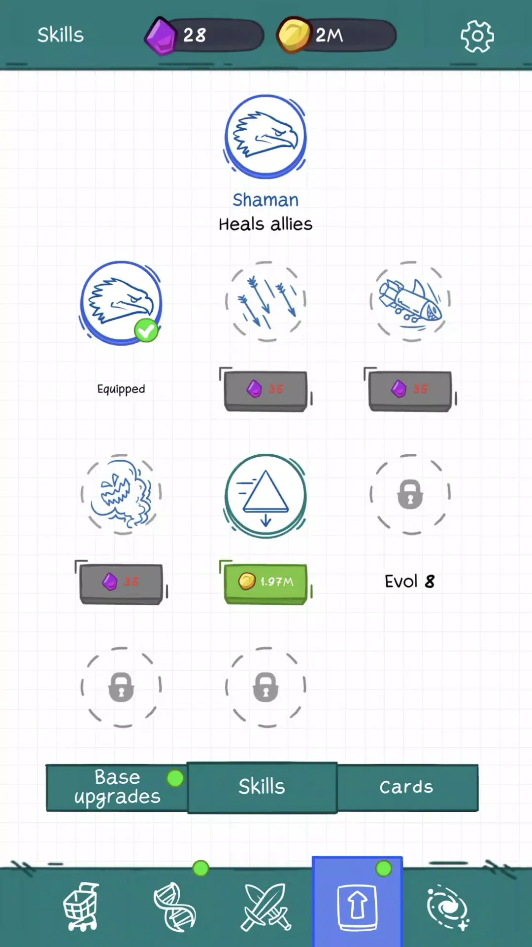 进化或死亡:战士之战(战争策略游戏)v1.15 手机版截图1