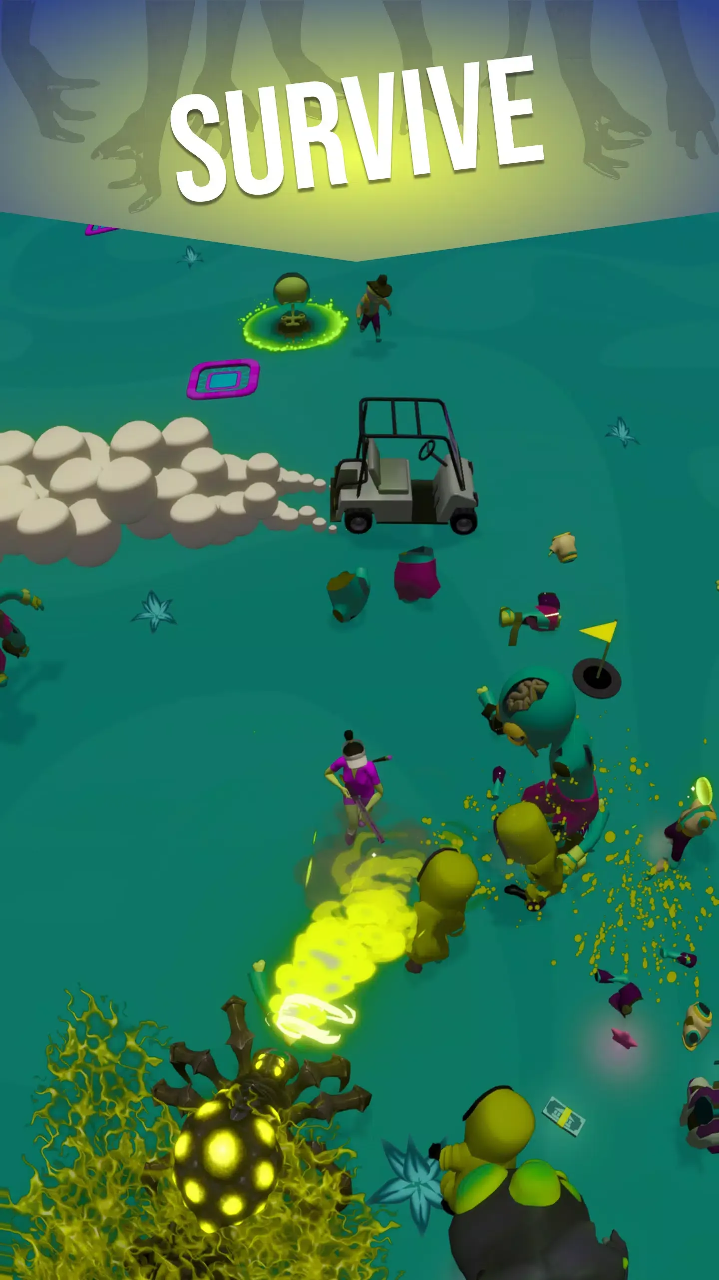 高尔夫幸存者(高尔夫战斗游戏)v0.5.21 免费版截图0