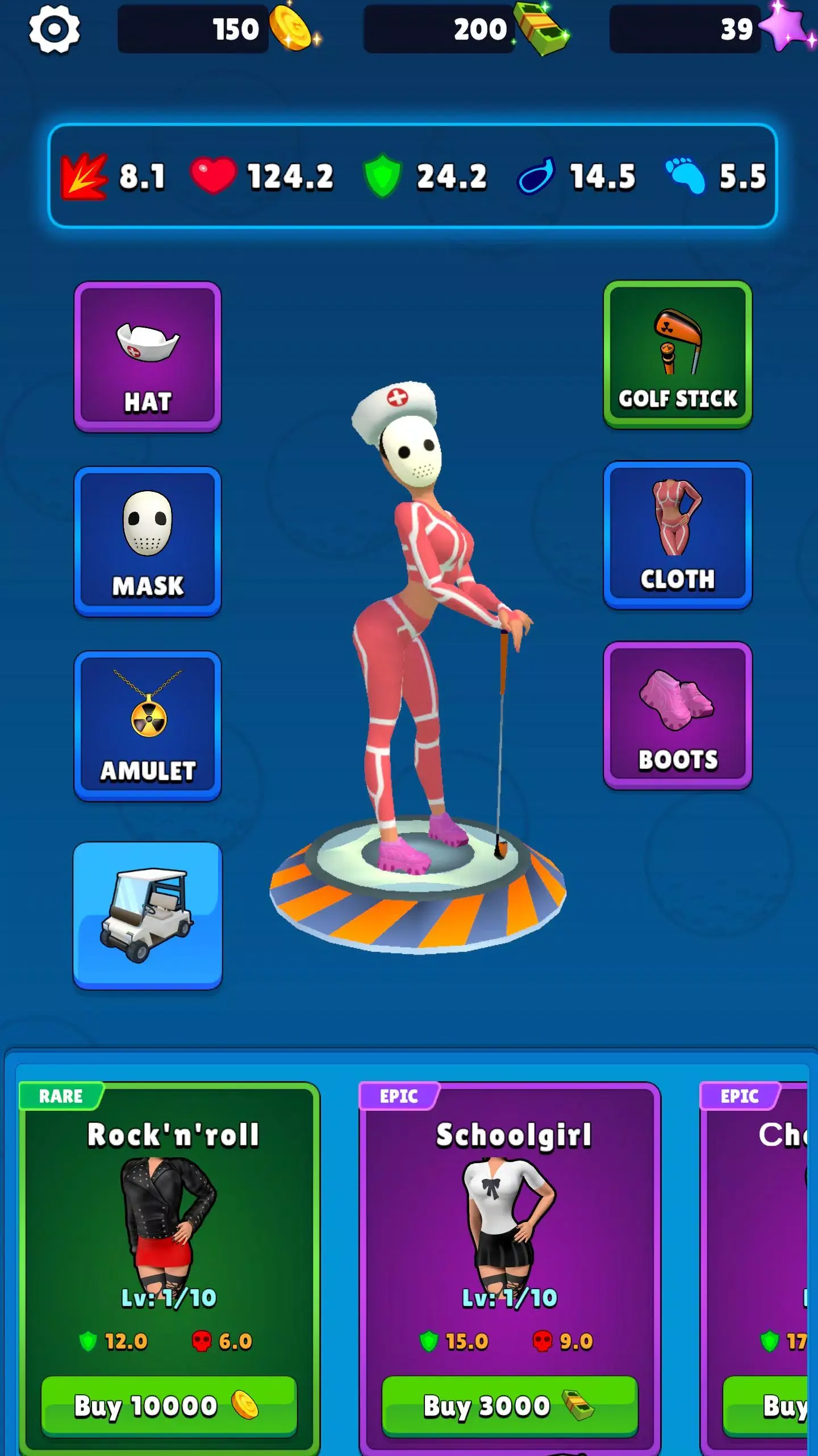 高尔夫幸存者(高尔夫战斗游戏)v0.5.21 免费版截图4