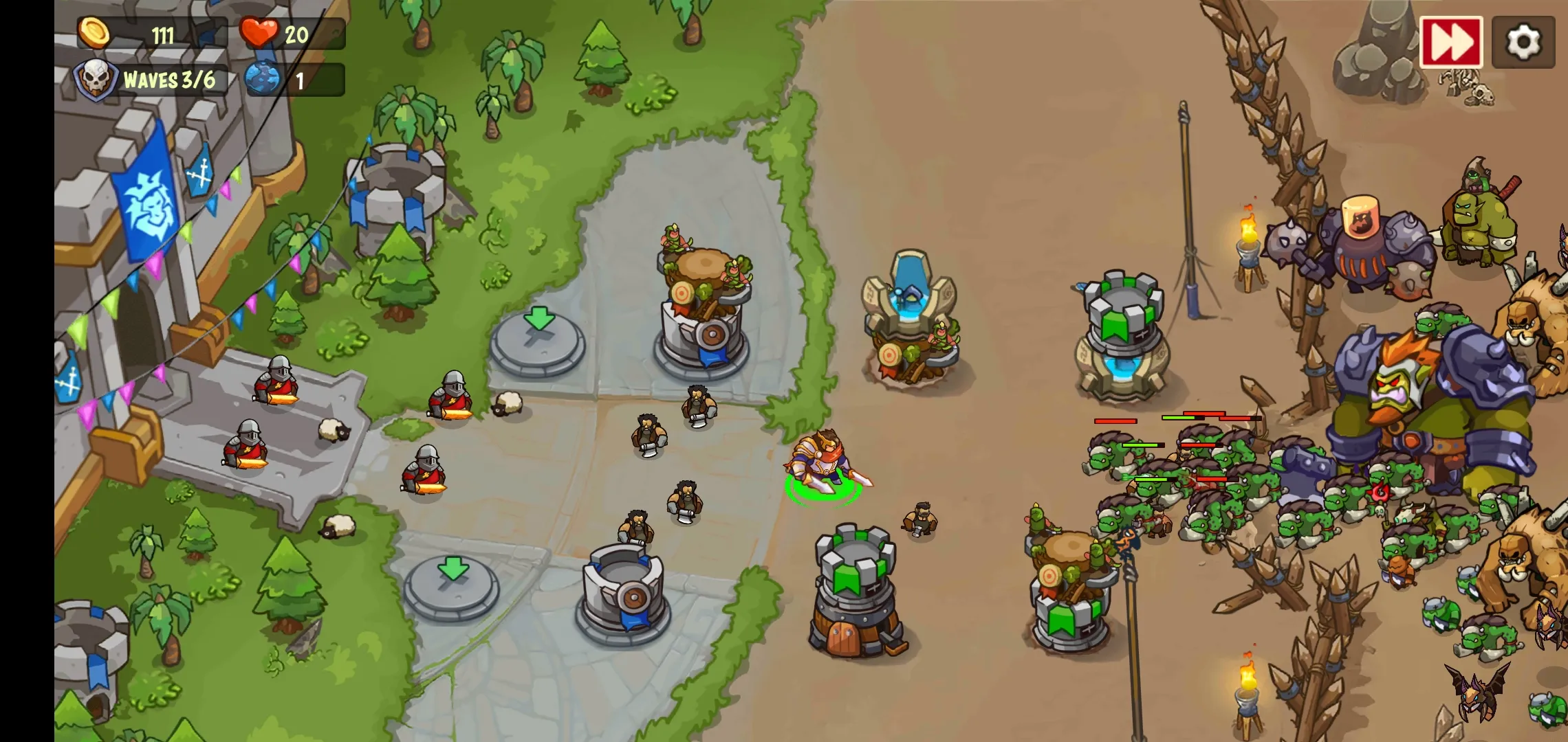 王国防御:战争前线(塔防策略游戏)v2.0.500 手机版截图2