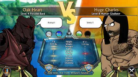 剑与凉鞋剑刃与战靴:不朽(角斗士战斗游戏)v1.4.11 免费版截图2