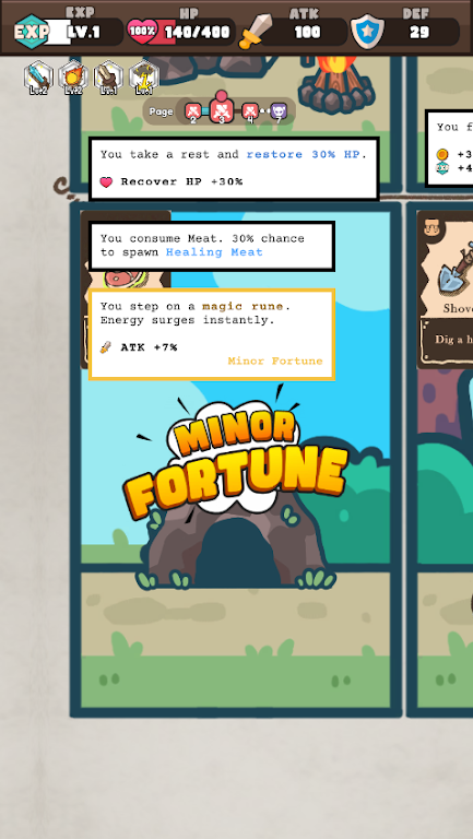 书页之战(魔法书冒险游戏)v0.0.2 手机版截图0