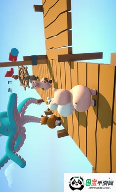 攀爬动物:在一起(多人协作攀爬游戏)v1.0 免费版截图3