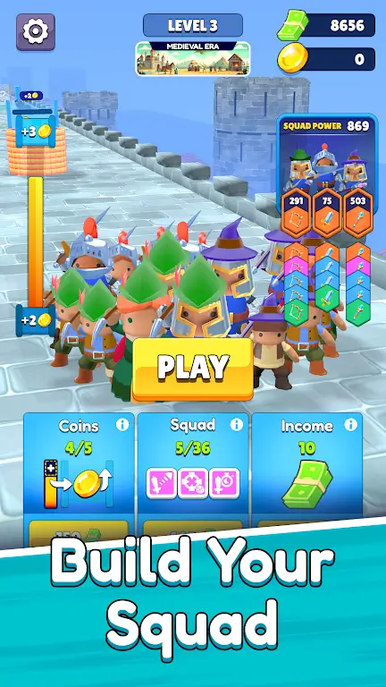 小队冲锋:纪元酷跑(跑者策略游戏)v0.0.1255 官方正版截图0