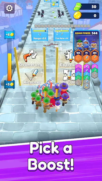 小队冲锋:纪元酷跑(跑者策略游戏)v0.0.1255 官方正版截图2