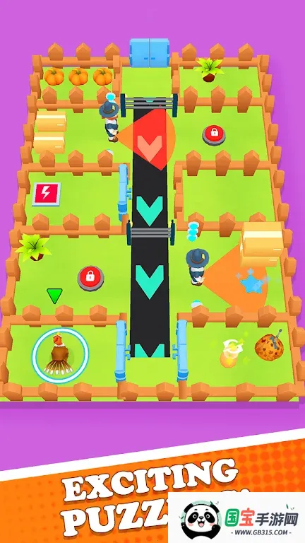 火鸡大逃亡去广告(火鸡逃亡冒险游戏)v0.8 手机版截图4