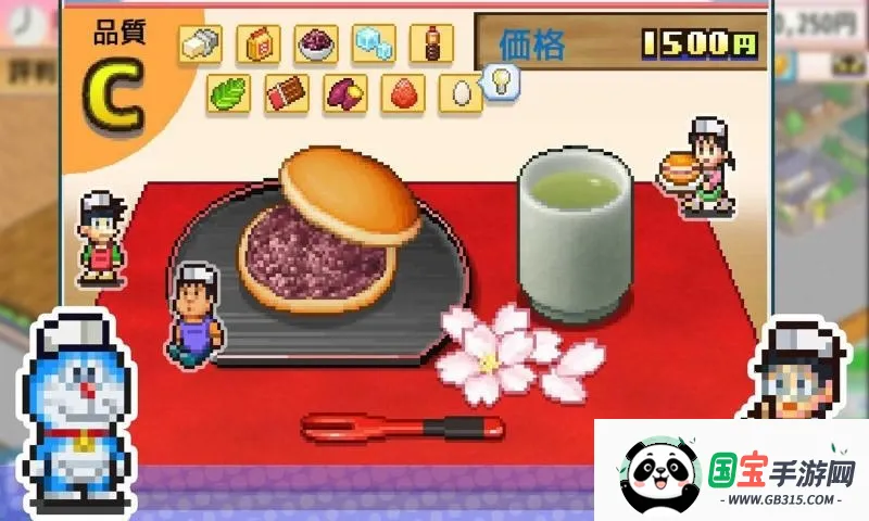 哆啦a梦的铜锣烧店物语破解版无限金币v1.1.8 手机版截图1