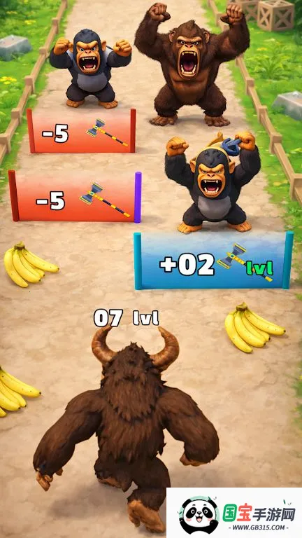 猿猴进化(猿猴跑酷游戏)v1.0 手机版截图0