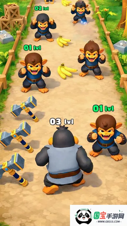 猿猴进化(猿猴跑酷游戏)v1.0 手机版截图3