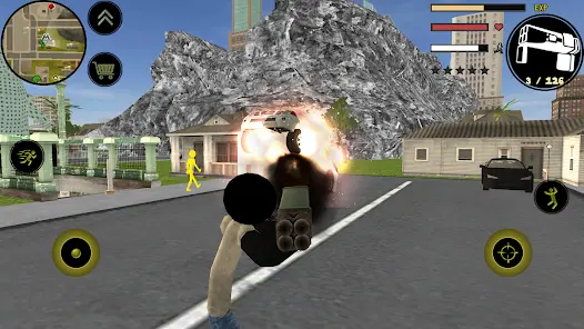 火柴人绳索英雄:起源大量金币2026最新版本v1.0.0 安卓版截图3