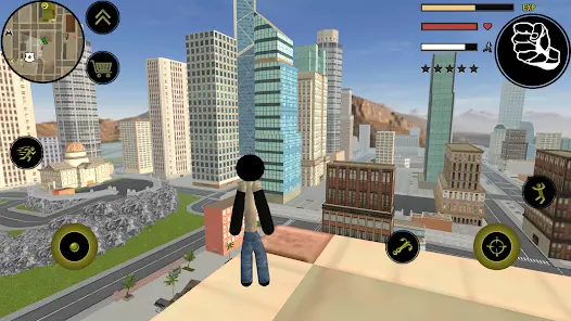 火柴人绳索英雄:起源大量金币2026最新版本v1.0.0 安卓版截图4