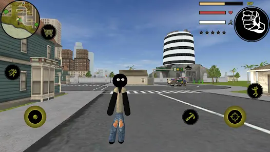 火柴人绳索英雄:起源大量金币2026最新版本v1.0.0 安卓版截图0