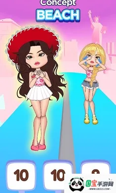 时装秀换装大战(时装换装游戏)v1.0.7 官方正版截图1