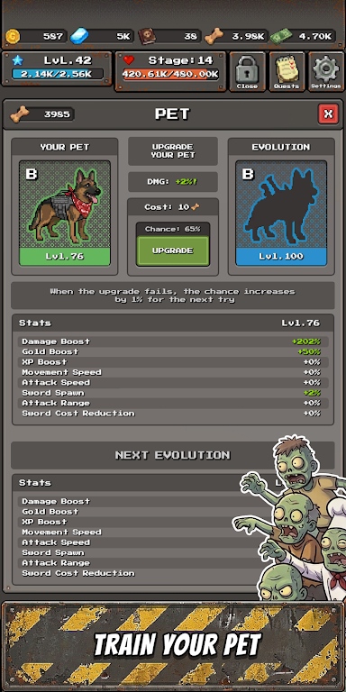 放置幸存者:僵尸之地2026最新版本v1.0 免费版截图1