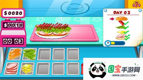 快速烹饪三明治2026最新版本v1.0.3 手机版截图1