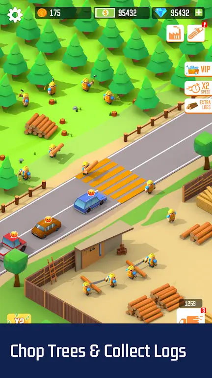 伐木大亨:放置帝国2026官方最新版本v1.0.0 官方正版截图1