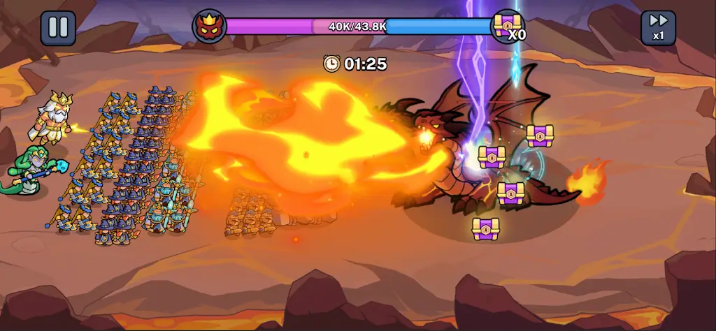 勇士冲锋:肉鸽之战(肉鸽策略对战游戏)v0.2.5.318 手机版截图0