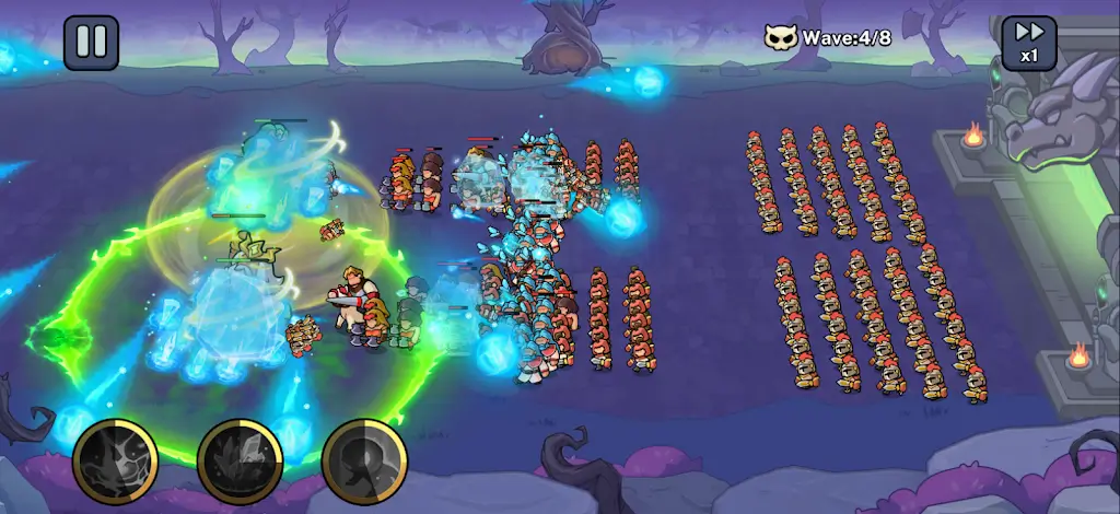 勇士冲锋:肉鸽之战(肉鸽策略对战游戏)v0.2.5.318 手机版截图4