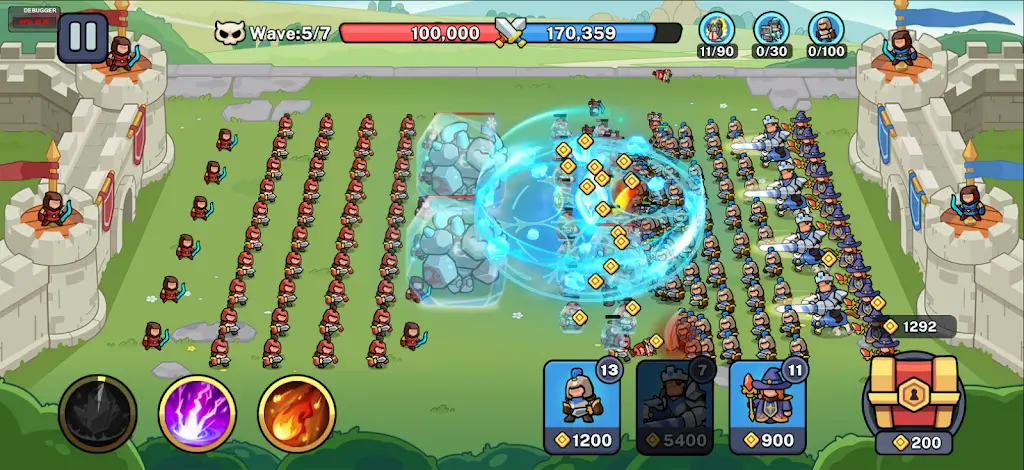 勇士冲锋:肉鸽之战(肉鸽策略对战游戏)v0.2.5.318 手机版截图3