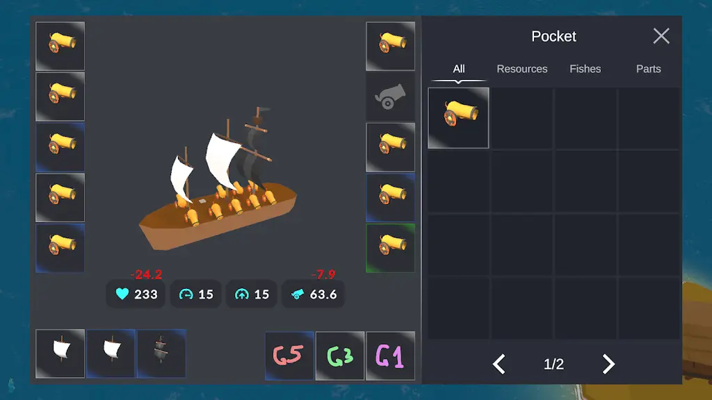 海盗之路(海盗冒险游戏)v0.1 免费版截图1