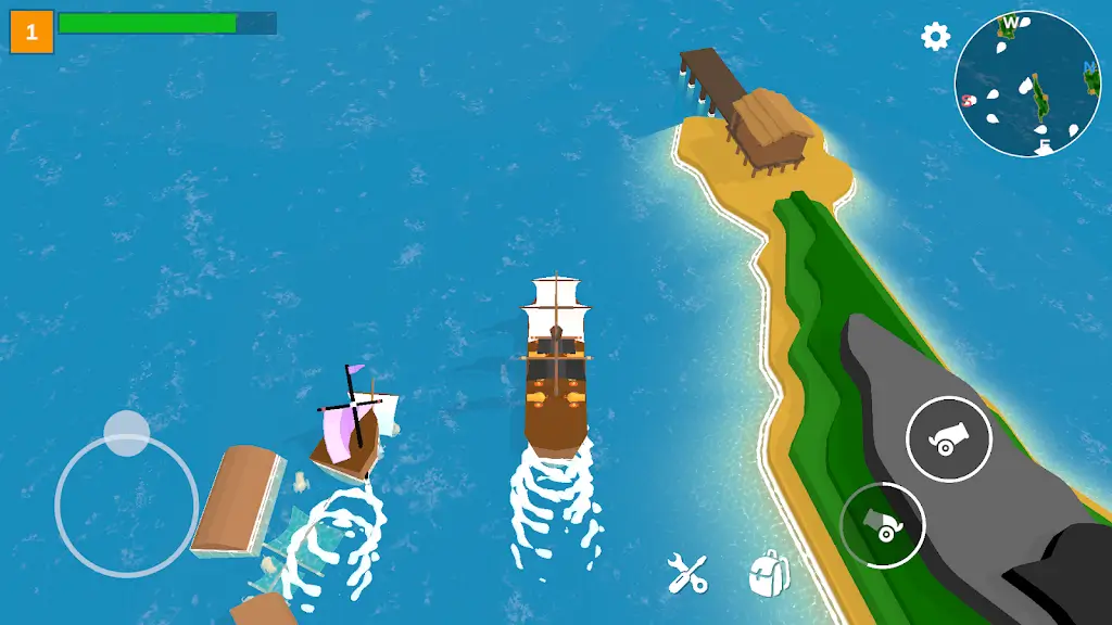 海盗之路(海盗冒险游戏)v0.1 免费版截图2