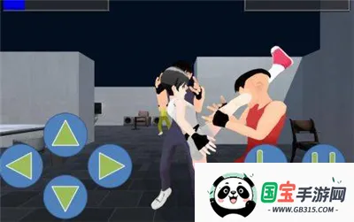 劈木板的少女(格斗劈木板游戏) 劈木板的少女(格斗劈木板游戏)