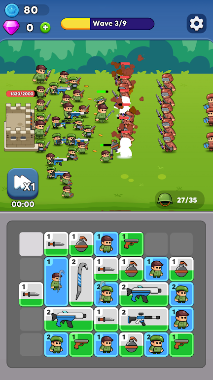 背包战争:合成对战2026官方正版v1.0 官方正版截图2