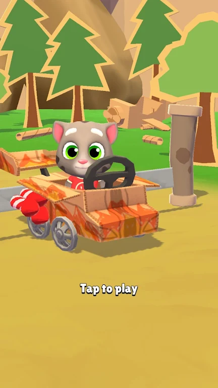 汤姆猫:奇幻骑行(3D跑酷游戏)v0.1.28 官方正版截图4