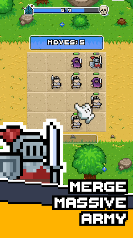 滑动合成骑士(合成战斗策略游戏)v0.1.10 安卓版截图2