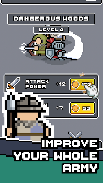 滑动合成骑士(合成战斗策略游戏)v0.1.10 安卓版截图3