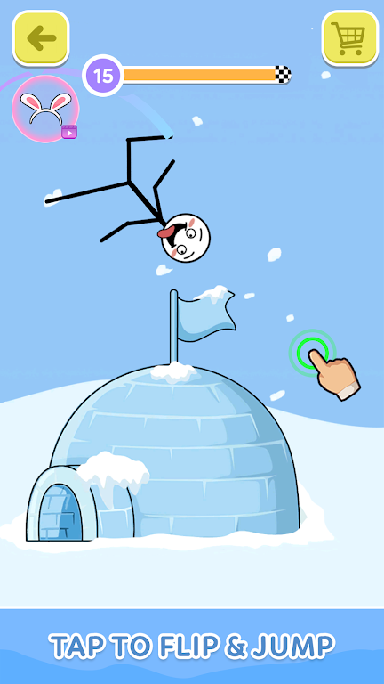 弹跳翻转(物理跳跃游戏)v1.0.4 安卓版截图0