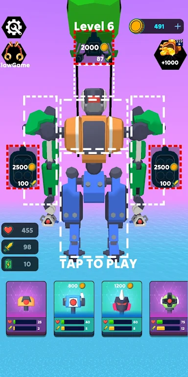 机甲组装冲突:狂奔2026下载安装v1.7 官方正版截图2