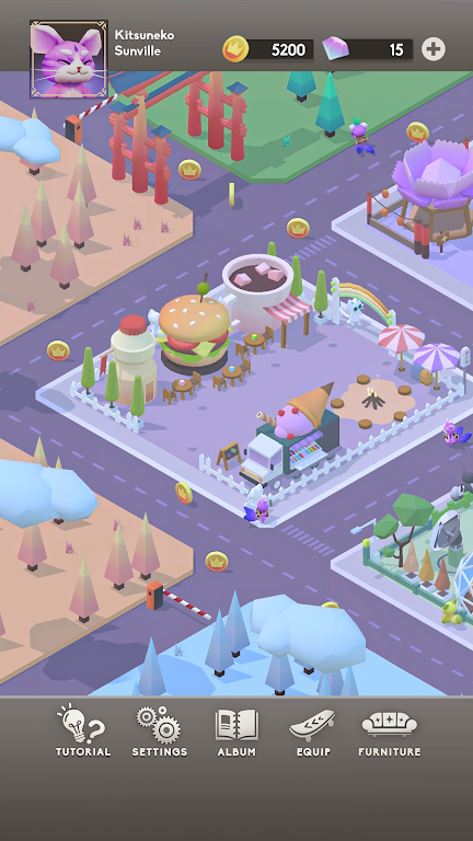 装饰精灵:色彩小镇2026官方正版v2.0 手机版截图0